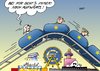 Cartoon: Wachstum (small) by Erl tagged wirtschaft,wachstum,krise,euro,eurozone,deutschland,markt,märkte,achterbahn,riesenrad,karussel,geisterbahnl