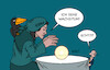 Cartoon: Wachstum (small) by Erl tagged politik,wirtschaft,wirtschaftsministerin,reiche,wahrsagerin,wachstum,freude,kanzler,merz,umfragewerte,karikatur,erl
