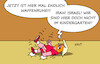 Cartoon: Waffenruhe (small) by Erl tagged politik,nahost,krieg,israel,iran,eingreifen,usa,trump,waffenruhe,bruch,ärger,kleinkind,karikatur,erl
