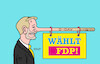 Cartoon: Wahlwerbung (small) by Erl tagged politik,ampel,aus,fdp,plan,day,leugnen,lügen,lindner,pinocchio,wahlkampf,glaubwürdigkeit,karikatur,erl