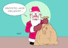 Cartoon: Wunsch an den Nikolaus (small) by Erl tagged politik krieg angriff überfall wladimir putin russland ukraine wunsch nikolaus sack karikatur erl
