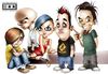 Cartoon: NOT Another american band (small) by billfy tagged xuivoznaet music rock