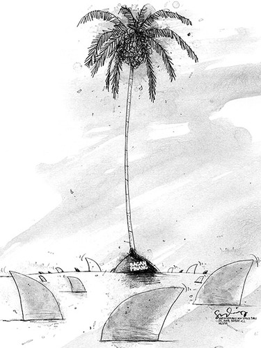 Cartoon: bagan pinang (medium) by mystudio69 tagged cartoon