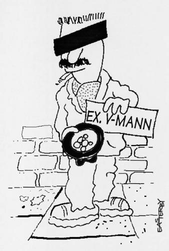 Cartoon: v mann (medium) by EASTERBY tagged police,