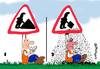 Cartoon: HANDWERKER PAUSE (small) by EASTERBY tagged handwerker,pause