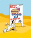 Cartoon: MAC SAND (small) by EASTERBY tagged desert,fastfood,
