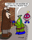 Cartoon: MARS MUGGER (small) by EASTERBY tagged street hold up