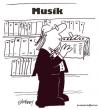 Cartoon: Musik Buch (small) by EASTERBY tagged books music libraries bookshops musicalinstruments playingmusic