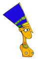 Cartoon: Nefertetis (medium) by Munguia tagged egypt,nefertiti,busto,munguia