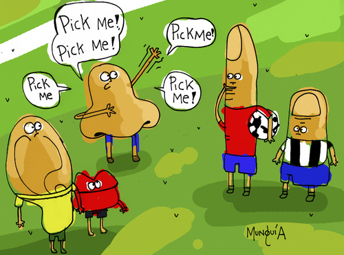 Cartoon: Pick Me! (medium) by Munguia tagged nose,pick,body,parts