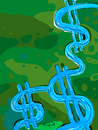 Cartoon: the price of the river (small) by Munguia tagged river,amazon,south,america