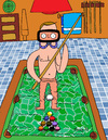 Cartoon: Toon Pool (small) by Munguia tagged pool,billar,piscina,water,ball,toon,cartoon,munguia