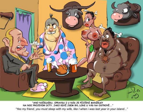 Cartoon: Jokes of Martin Hron (medium) by Martin Hron tagged hron
