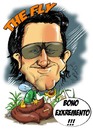 Cartoon: Bono Vox (small) by Martin Hron tagged bono vox