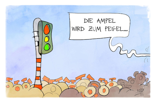 Ampel-Pegel