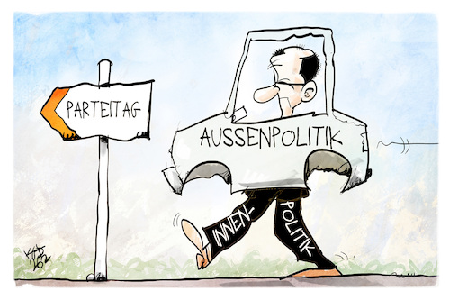 Cartoon: CDU-Parteitag (medium) by Kostas Koufogiorgos tagged karikatur,koufogiorgos,cdu,innenpolitik,aussenpolitik,parteitag,auto,karikatur,koufogiorgos,cdu,innenpolitik,aussenpolitik,parteitag,auto