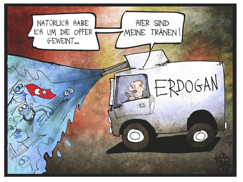 Erdogans Tränen