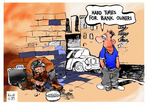 Hard times for bank owners