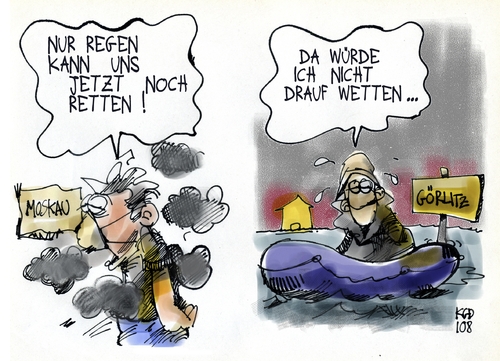 Hochwasser in Sachsen