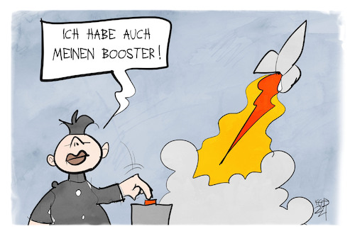 Kim Jong Un boostert