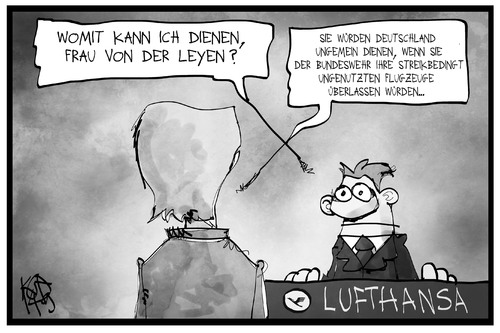 Lufthansa und Bundeswehr