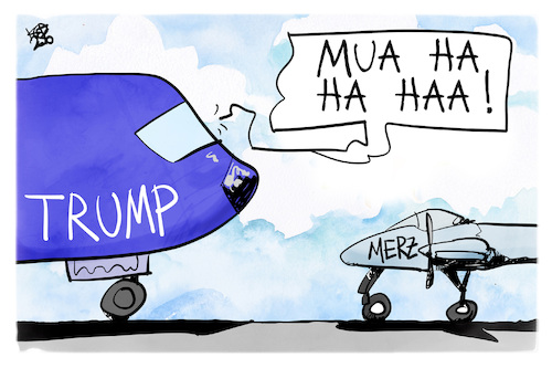 Merz trifft Trump Merz trifft Trump