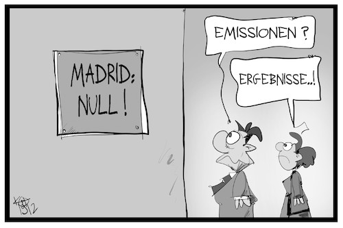 Null Ergebnis in Madrid