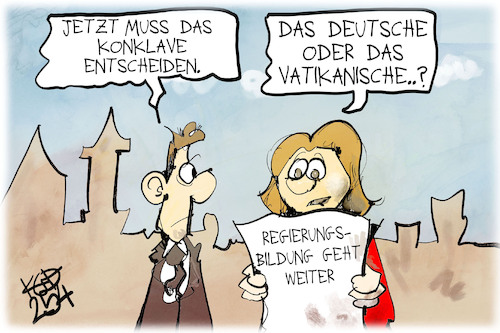 Papst- und Kanzlerwahl Papst- und Kanzlerwahl