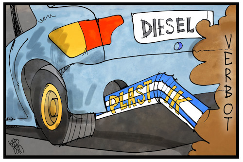 Cartoon: Plastik-Verbot (medium) by Kostas Koufogiorgos tagged karikatur,koufogiorgos,illustration,cartoon,plastik,eu,strohhalm,verbot,diesel,auspuff,einweg,wegwerfartikel,karikatur,koufogiorgos,illustration,cartoon,plastik,eu,strohhalm,verbot,diesel,auspuff,einweg,wegwerfartikel