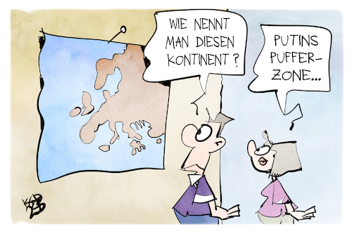 Cartoon: Putins Pufferzone (medium) by Kostas Koufogiorgos tagged karikatur,koufogiorgos,putin,pufferzone,europa,kontinent,krieg,russland,karikatur,koufogiorgos,putin,pufferzone,europa,kontinent,krieg,russland