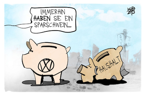 VW muss haushalten