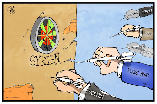Zielscheibe Syrien