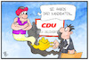 Cartoon: 1001 CDU-Delegierte (small) by Kostas Koufogiorgos tagged karikatur,koufogiorgos,illustration,cartoon,cdu,1001,delegierte,märchen,wunsch,aladin,dschinn,wunderlampe,partei,wahl