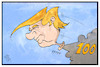 Cartoon: 100 Tage Trump (small) by Kostas Koufogiorgos tagged karikatur,koufogiorgos,illustration,cartoon,trump,luft,ballon,100,tage,präsidentschaft,luftnummer,usa
