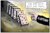 Cartoon: 11. September (small) by Kostas Koufogiorgos tagged karikatur,koufogiorgos,illustration,cartoon,911,terrorismus,erinnerung,usa,anschlag,twin,towers,domino,effekt