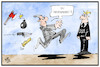 Cartoon: 2021 übernimmt (small) by Kostas Koufogiorgos tagged karikatur,koufogiorgos,illustration,cartoon,2020,2021,jahreswechsel,silvester,wut,jahresende