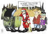 Cartoon: Altersarmut (small) by Kostas Koufogiorgos tagged armut altersarmut weihnachtsmann merkel rösler müll reichtum gesellschaft karikatur kostas koufogiorgos