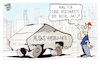 Cartoon: Amerika-Partei (small) by Kostas Koufogiorgos tagged karikatur,koufogiorgos,amerika,tesla,reichweite,usa,musk