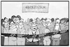 Cartoon: Ankerzentrum oder Flughafen (small) by Kostas Koufogiorgos tagged karikatur,koufogiorgos,illustration,cartoon,ankerzentrum,flughafen,migration,sicherheit,auffanglager,gestrandet,reisende,asylpolitik