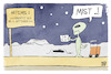 Cartoon: Artemis 1 (small) by Kostas Koufogiorgos tagged karikatur,koufogiorgos,artemis,flucht,mondmission,alien,9euroticket