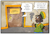 Cartoon: Atmender Rahmen (small) by Kostas Koufogiorgos tagged karikatur,koufogiorgos,illustration,cartoon,atmender,rahmen,obergrenze,sondierung,jamaika,rauch,rauchen,politik,parteien,kompromiss