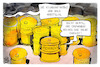Cartoon: Atomkraft (small) by Kostas Koufogiorgos tagged karikatur,koufogiorgos,atomkraft,atommüll,akw,ersparnisse,energie