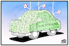 Cartoon: Auto-Kaufprämie (small) by Kostas Koufogiorgos tagged karikatur,koufogiorgos,illustration,cartoon,corona,autobauer,wirtschaft,autoindustrie,kaufprämie,staatshilfe