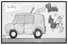 Cartoon: Automobilindustrie (small) by Kostas Koufogiorgos tagged karikatur,koufogiorgos,illustration,cartoon,automobil,wirtschaft,autobauer,industrie,fertigung,arbeiter,techniker,auto