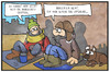 Cartoon: Bankkonto für alle (small) by Kostas Koufogiorgos tagged karikatur,koufogiorgos,illustration,cartoon,bank,konto,obdachloser,armut,bettler,offshore,geld,reichtum,wirtschaft