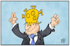 Cartoon: Boris Johnson ist positiv (small) by Kostas Koufogiorgos tagged karikatur,koufogiorgos,illustration,cartoon,boris,johnson,covid,corona,virus,positiv,uk,premier,minister,grossbritannien,pandemie