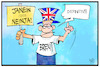 Cartoon: Brexit definitiv (small) by Kostas Koufogiorgos tagged karikatur,koufogiorgos,illustration,cartoon,brexit,entscheidung,ja,neiun,eu,europa,grossbritannien