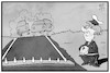 Cartoon: Bundesnotbremse (small) by Kostas Koufogiorgos tagged karikatur,koufogiorgos,illustration,cartoon,bundesnotbremse,nagelbrett,merkel,verkehr,pandemie,corona,infektionsschutzgesetz,bund