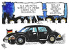 Cartoon: Bundeswehreinsätze (small) by Kostas Koufogiorgos tagged illustration,karikatur,cartoon,koufogiorgos,verteidigungsministerin,von,der,leyen,uschi,mogadischu,somalia,afrika,bundeswehr,auslandseinsatz,soldaten,kinder,krieg,konflikt