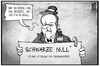 Cartoon: Camerons schwarze Null (small) by Kostas Koufogiorgos tagged karikatur,koufogiorgos,illustration,cartoon,cameron,grossbritannien,einwanderer,null,geld,unterstützung,migration,politik,soldidarität